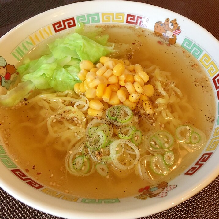 簡単ランチ★塩ラーメン